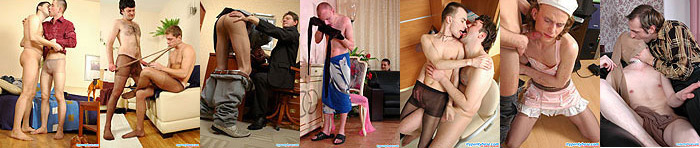 Pantyhosed Men